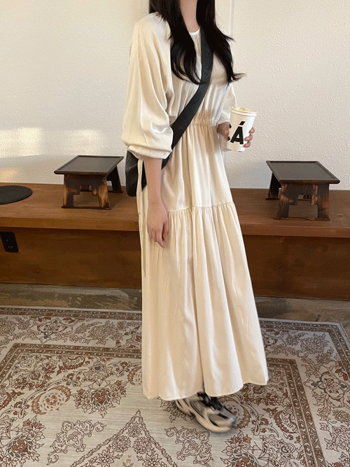 이자벨 스트링 드레스 (2color)